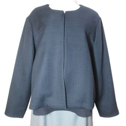 ノーカラージャケット スカート