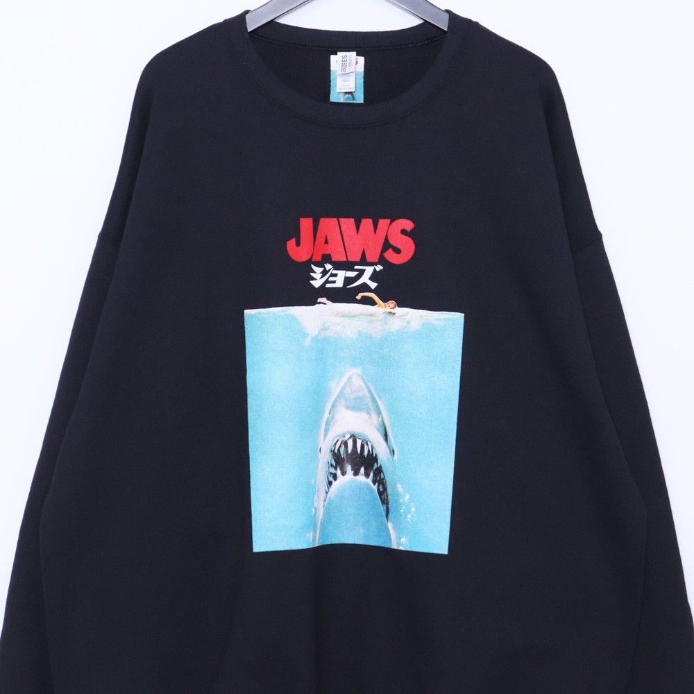 未使用 WACKO MARIA JAWS CREW NECK SWEAT SHIRT XXLサイズ ブラック