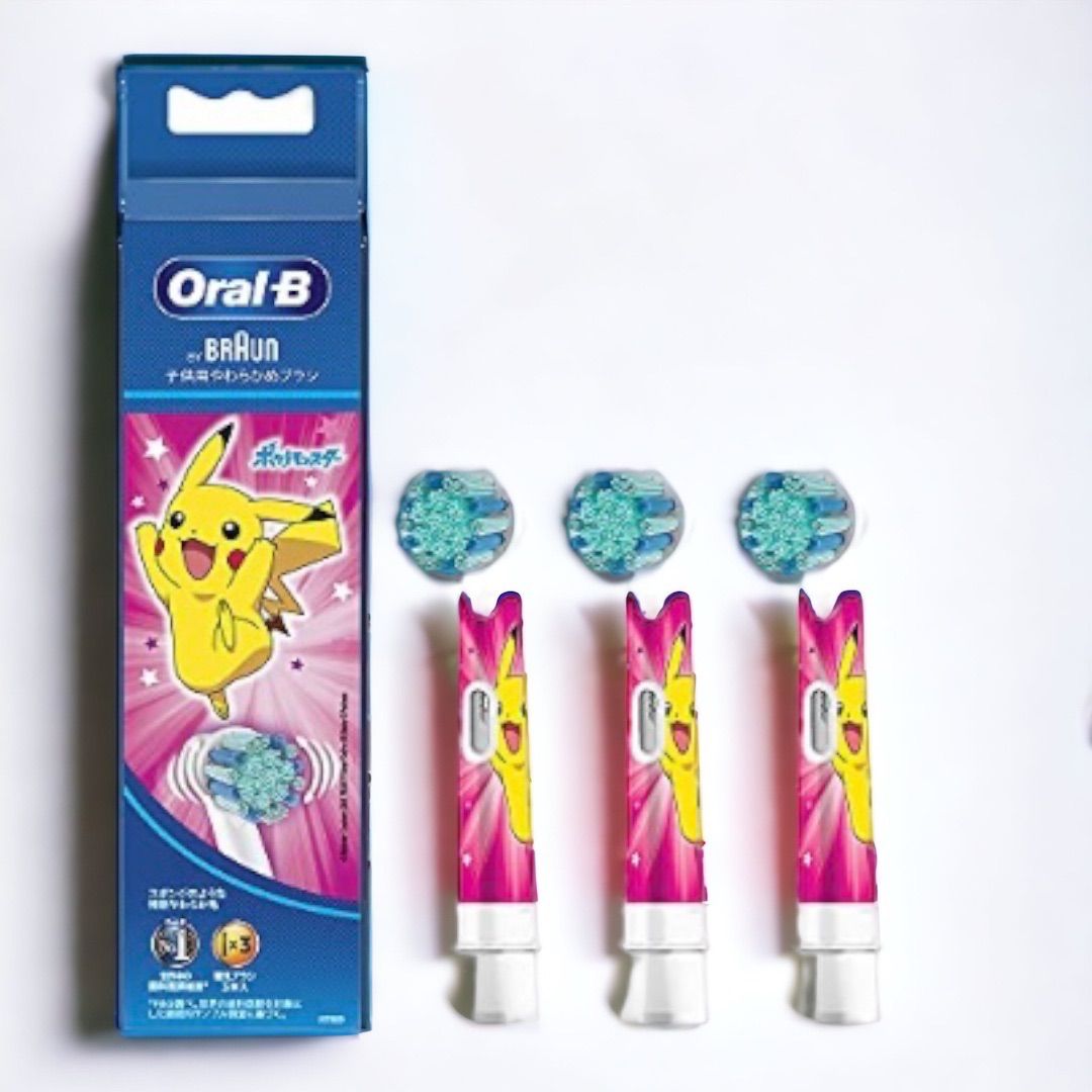 ブラウン Oral-B 子供用 やわらかめ替えブラシ ポケモン - 歯ブラシ