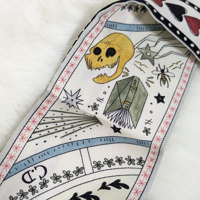 クリスチャン・ディオール Christian Dior ミッツァ スカーフ 運命の輪