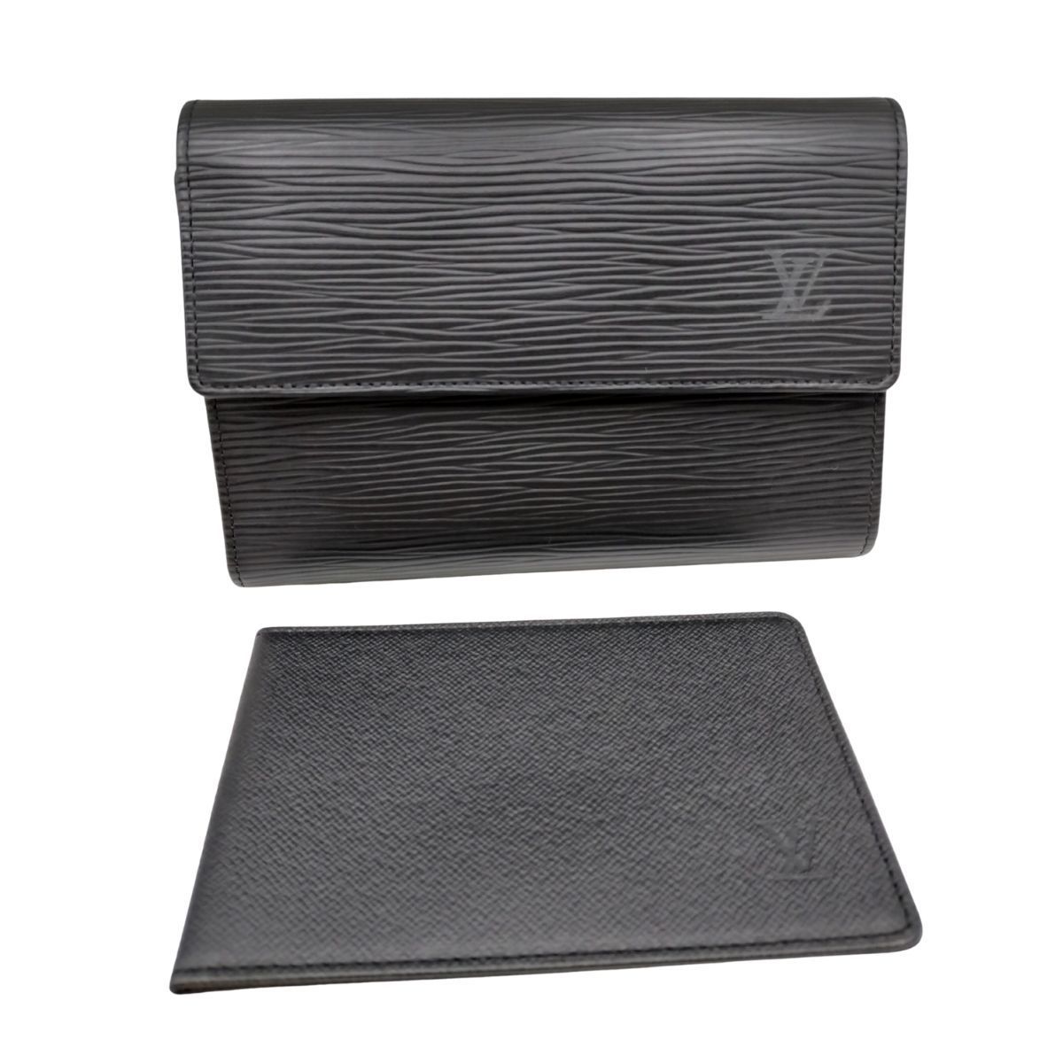 美品】ルイヴィトン LOUIS VUITTON ポルト トレゾール エテュイ