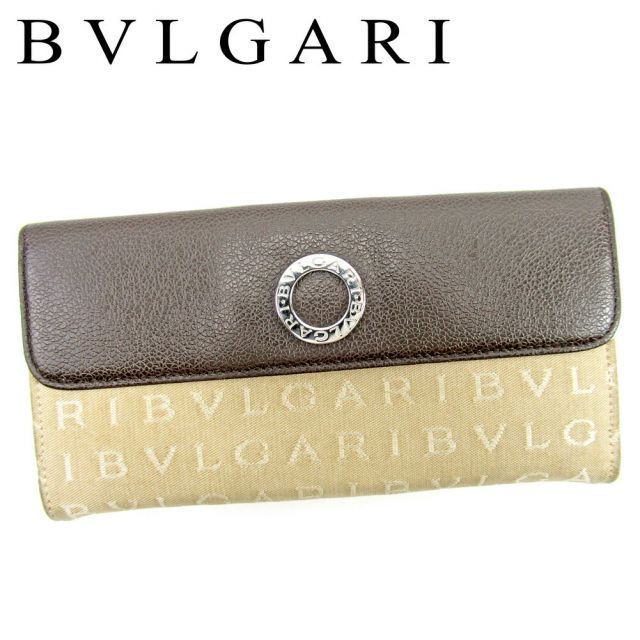 ブルガリ 長財布 Wホック ロゴマニア ベージュ ブラウン BVLGARI 楽天市場】【新品未使用品】【財布】BVLGARI ブルガリ ロゴ