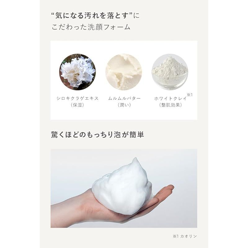 N organic クレンジング&洗顔セット 保湿力 濃密泡 汚れを吸着