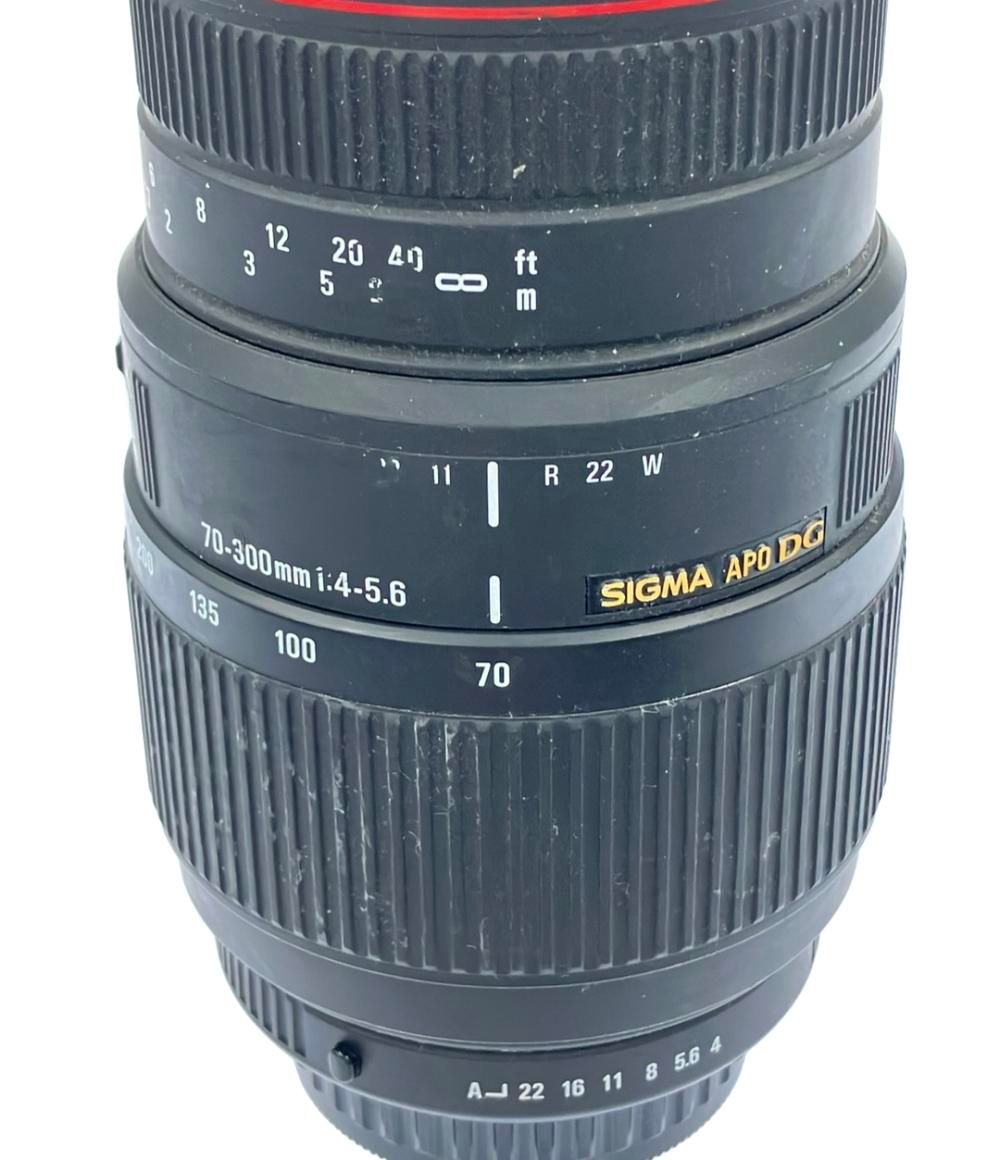 SIGMA 望遠ズームレンズ 70-300mm F4-5.6 DG MACRO キヤノン用 フル