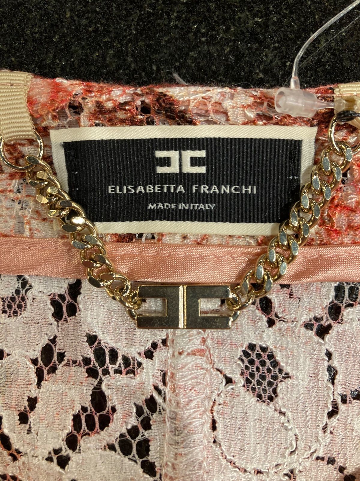 新品エリザベッタフランキ ELISABETTA FRANCH ジャケット40サイズ 
