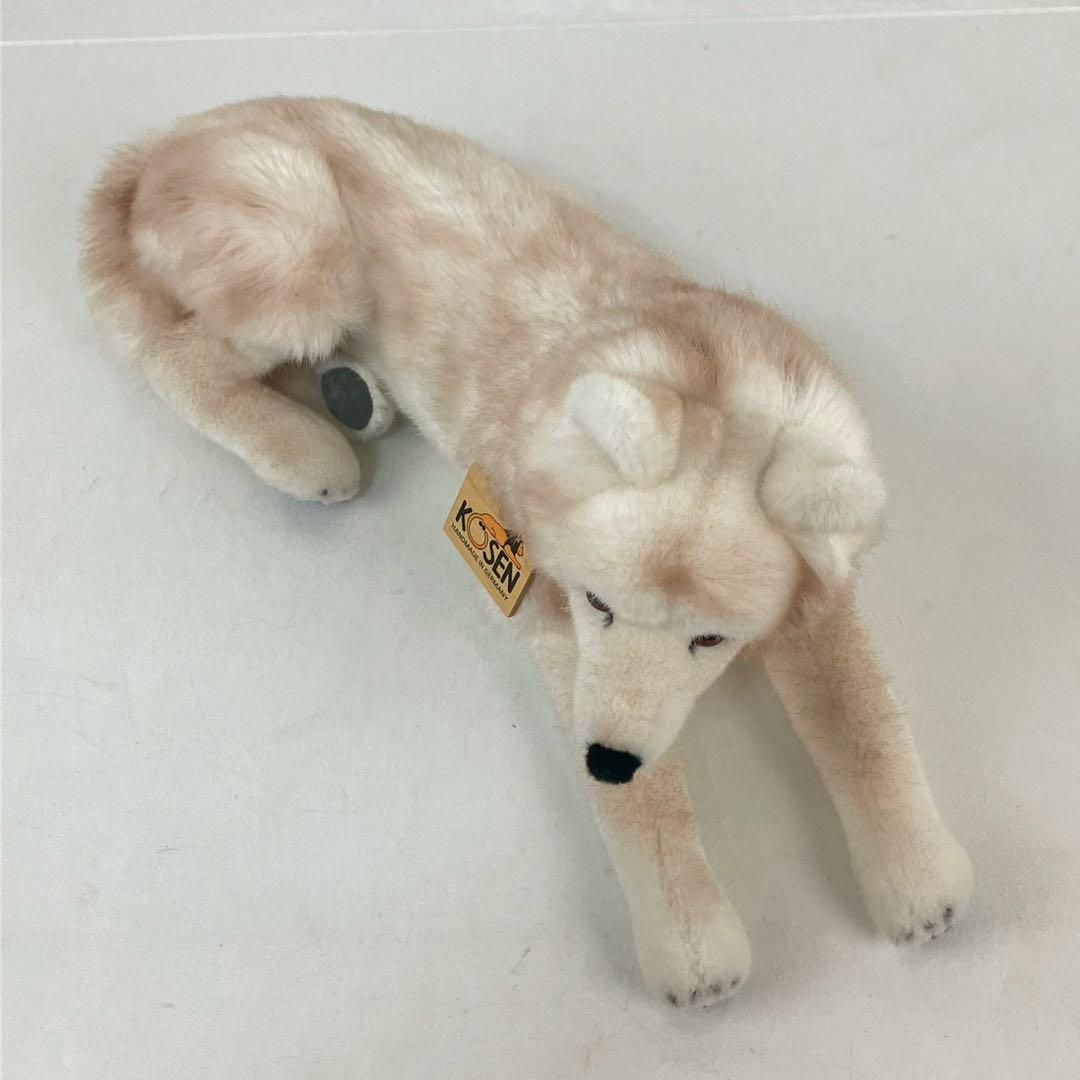 極希少 KOSEN ケーセン ぬいぐるみ オオカミ ホワイト GERMANY 極希少 KOSEN ケーセン ぬいぐるみ オオカミ ホワイト GERMANY