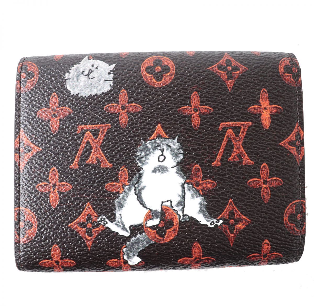 未使用品△ルイヴィトン M63889 キャットグラム ポルトフォイユ 