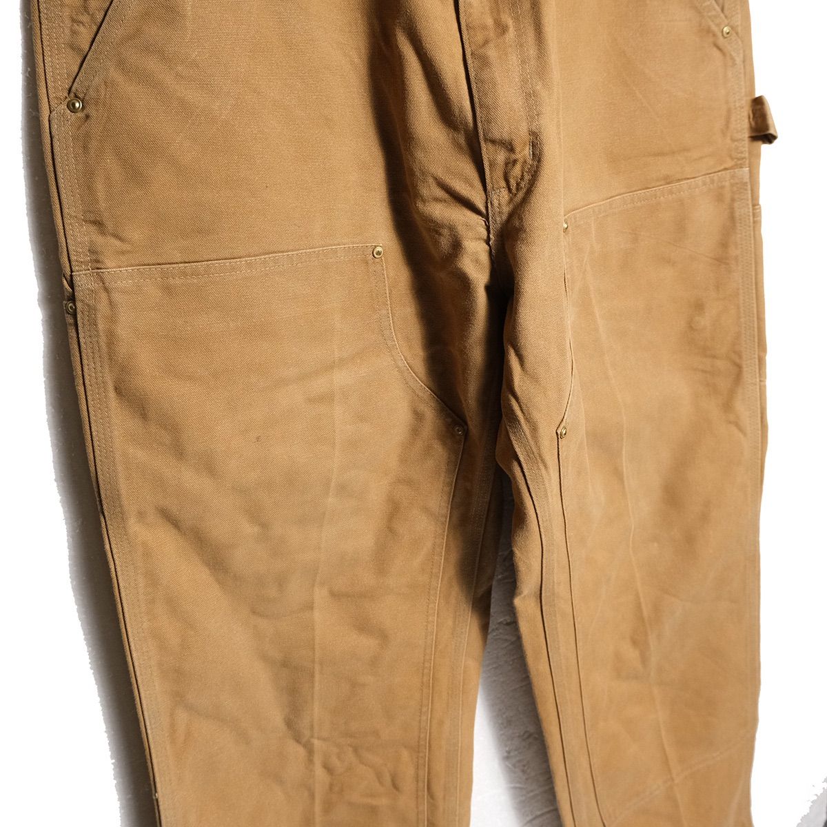 90's 00's USA製 カーハート Carhartt ダブルニー パンツ (38x32