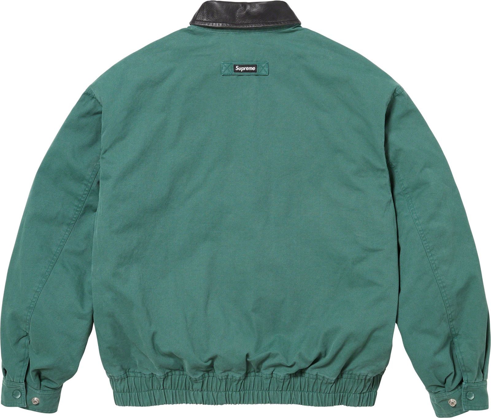 SUPREME｜シュプリーム Leather Collar Utility Jacket レザー