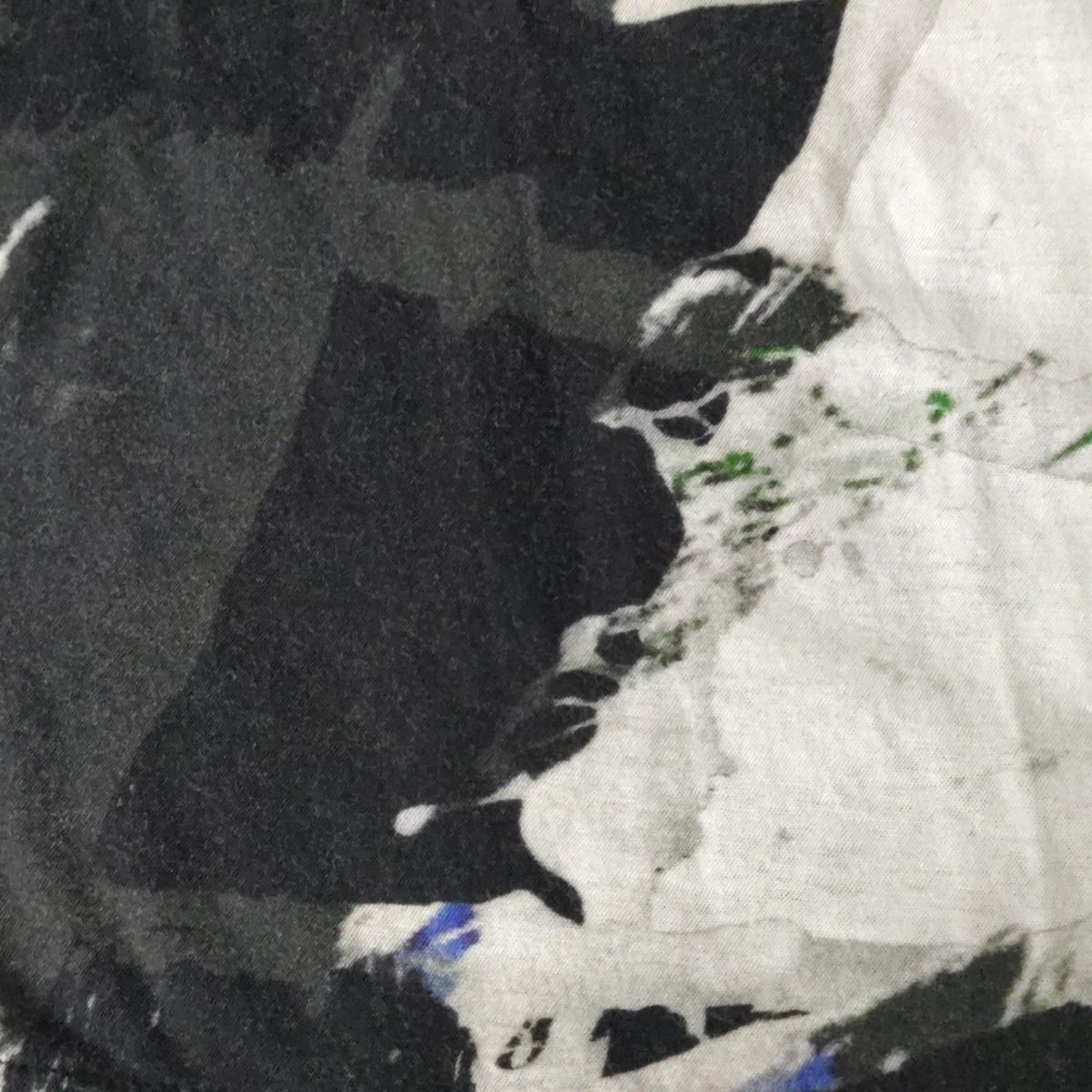 Y s ワイズ 七分袖カットソー サイズ2 M レディース - 黒×白×マルチ クルーネック CAMPINGPARCCENTRAL_COM