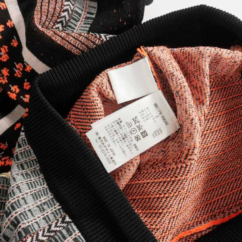 マメクロゴウチ Mame Kurogouchi 21AW osmanthus pattern jacquard 