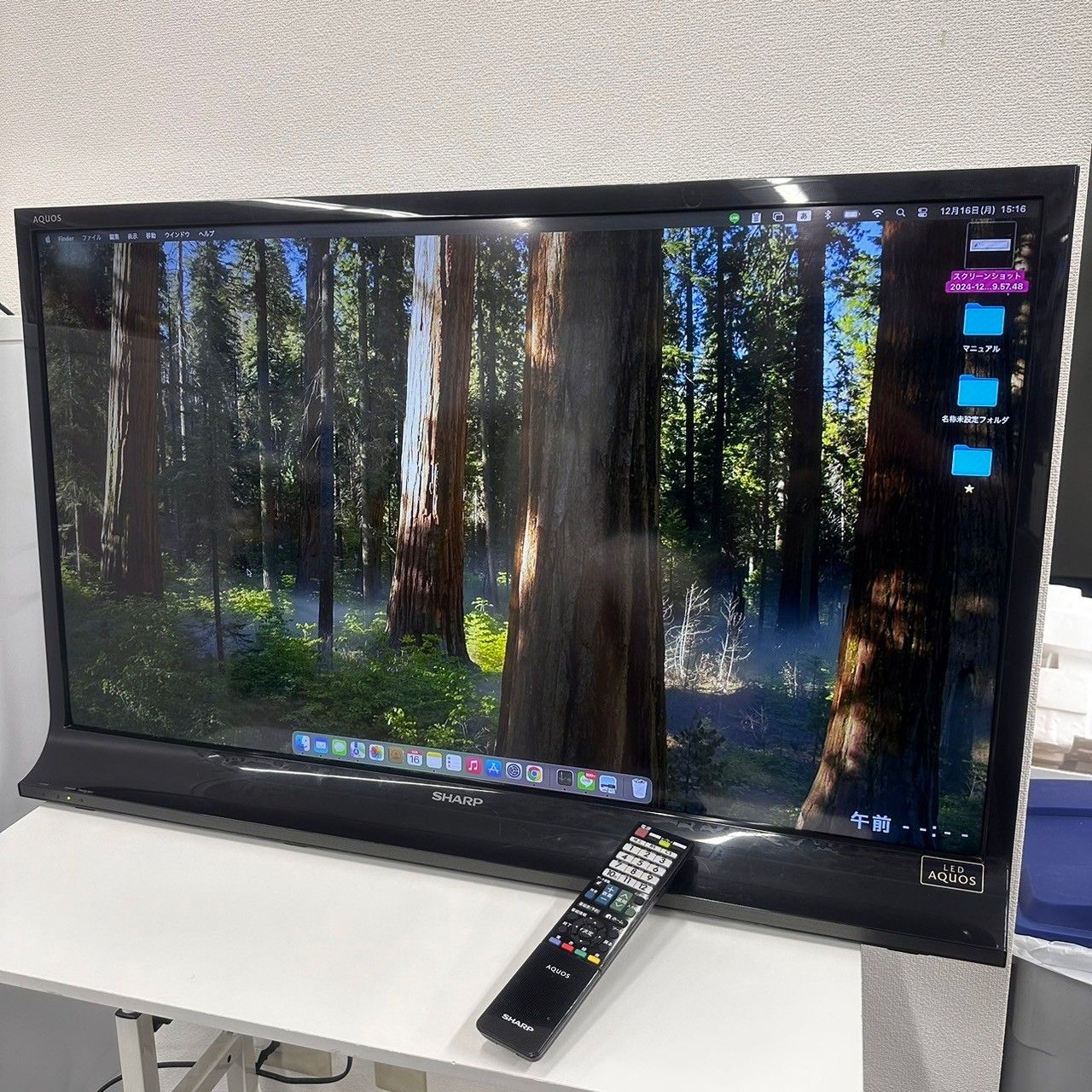 SHARP シャープ 液晶カラーテレビ 40V型 LED AQUOS LC-40J9 2014年モデル - メルカリ