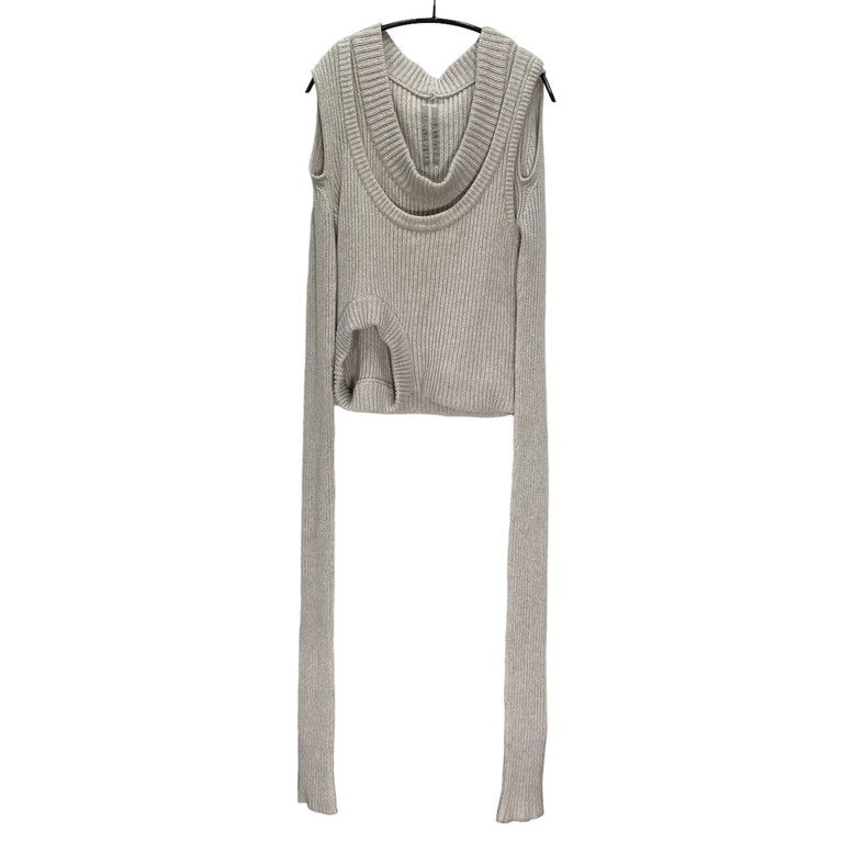 ATTACHMENT 変形レイヤードカットソー jullius系 Rick系 Rick Owens 21AW GETHSEMANE BANANA LS アシンメトリーショルダー