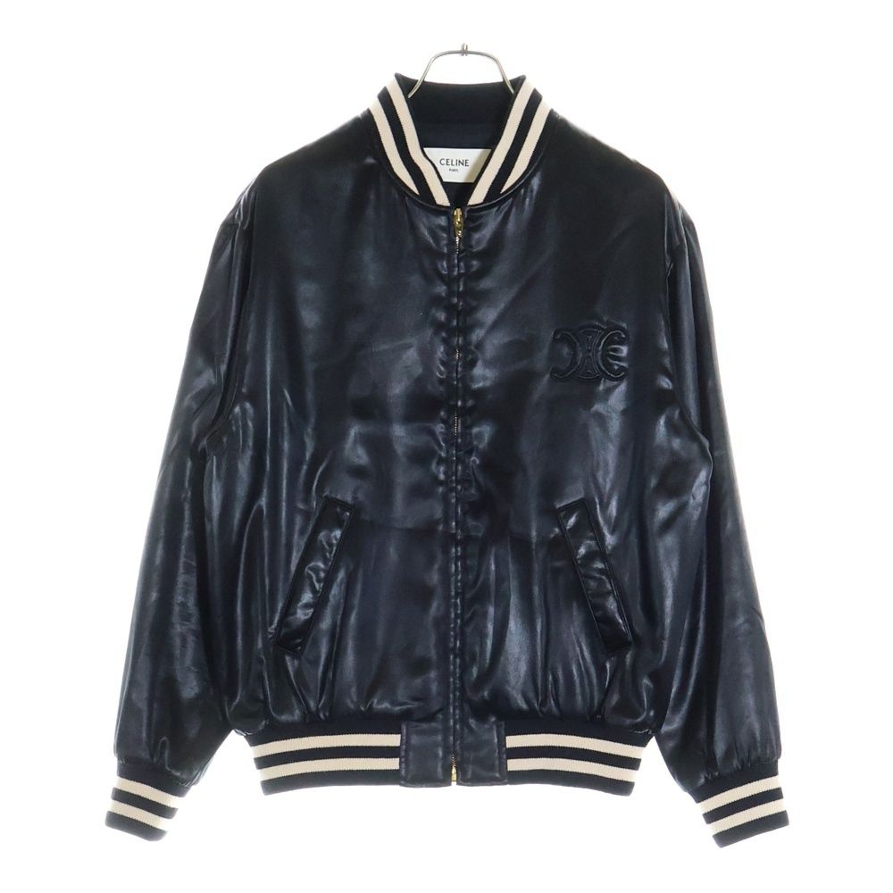 セリーヌ 22SS トリオンフ ロゴ スタジャン カザックジャケット 34 CELINE (セリーヌ) 22SS トリオンフ カザックジャケット