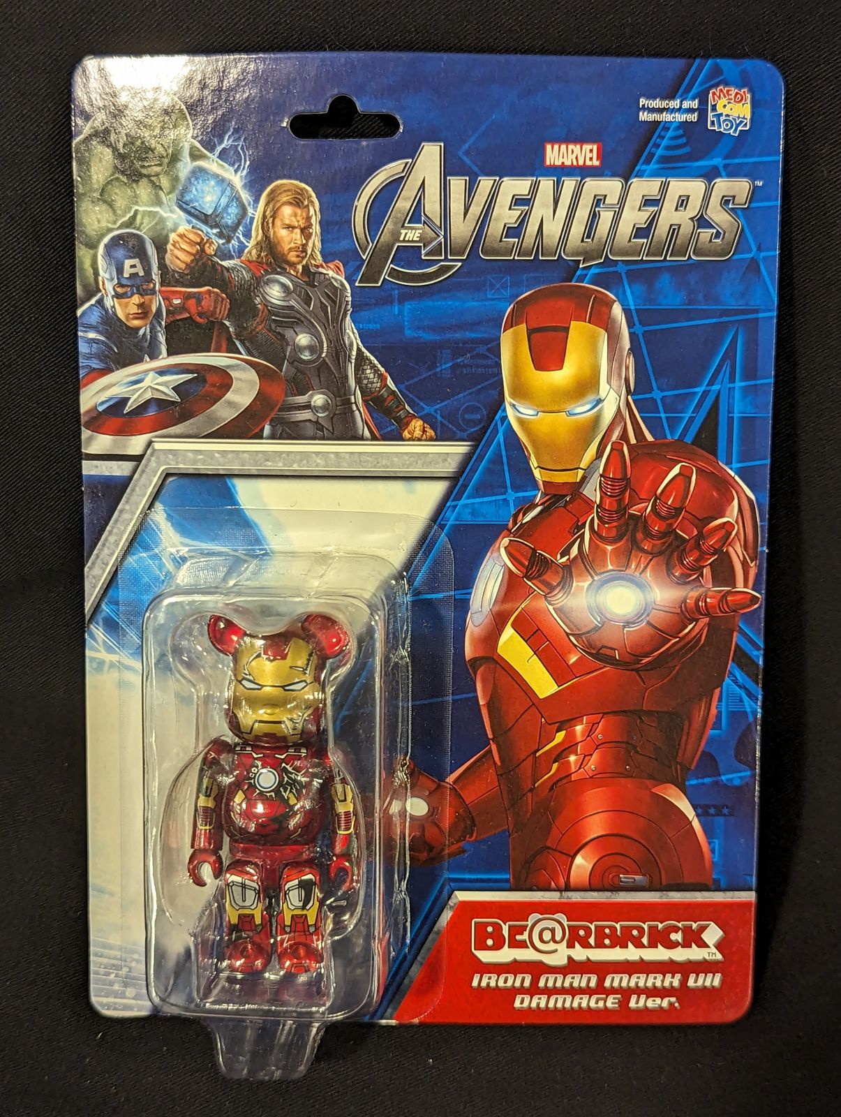 BE@RBRICK IRON MAN MARK VII DAMAGE Ver.