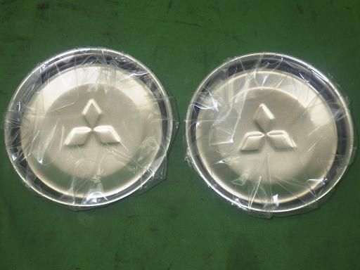 デコトラ クロムステーション製 フロントハブキャップ 左右 FFCRYSTALESIA_COM