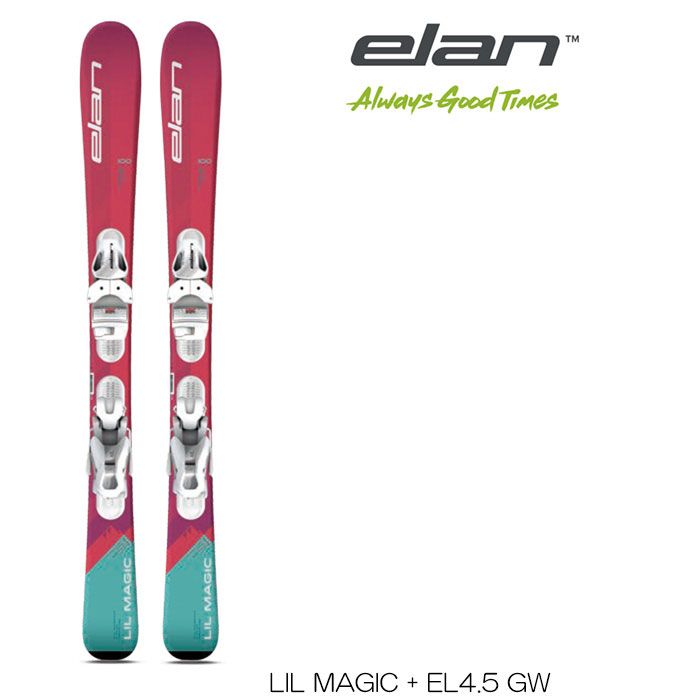 エラン スキー板 スキーセット 2点セット 24 elan LilMagic JR
