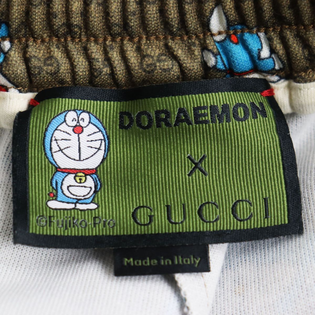 極美品○GUCCI グッチ×ドラえもん 654941 GG柄 シェリーライン