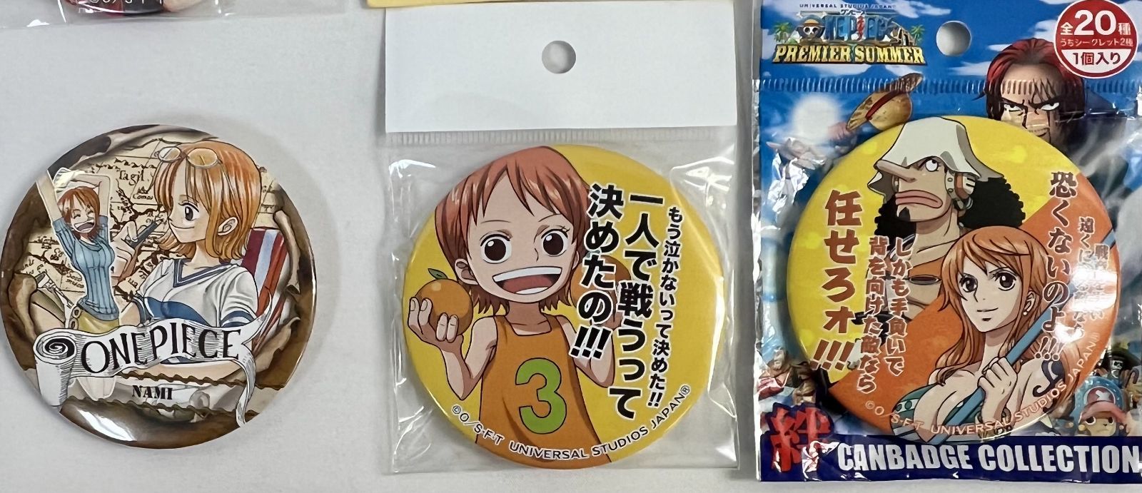 ONEPIECE ナミ 缶バッジ まとめ売り ワンピース ナミ 缶バッジ 15種セット まとめ売り - メルカリ