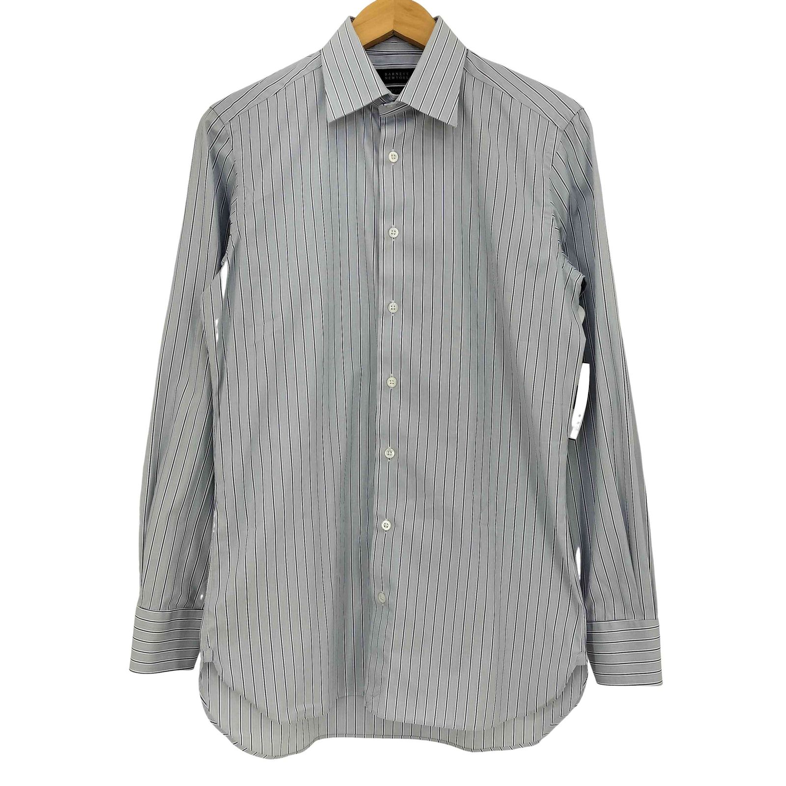 バーニーズニューヨーク BARNEYS NEWYORK MADISON ストライプ ドレスシャツ メンズ  38