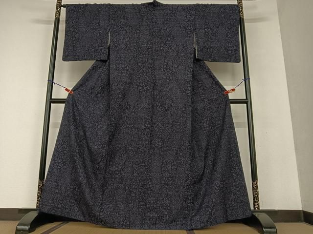 平和屋着物○結城紬 80亀甲 草花文 正絹 逸品 AAAU8386zg - メルカリ 