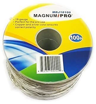 MAGNUM PRO MDJ18100 100フィート 18ゲージ スピーカーケーブル 銅