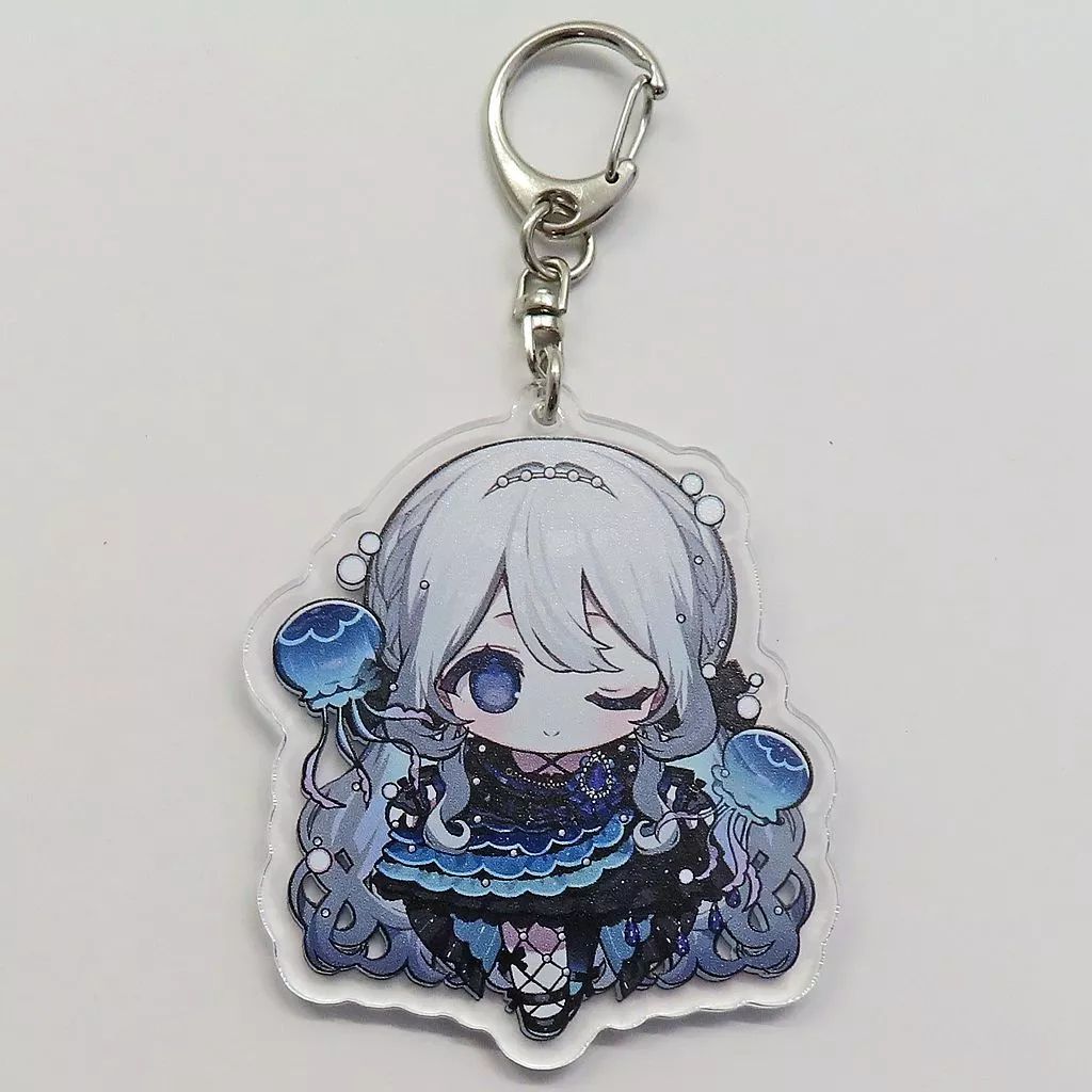 中古】キーホルダー 藍月なくる SDアクキー 「バーチャルYouTuber 藍月