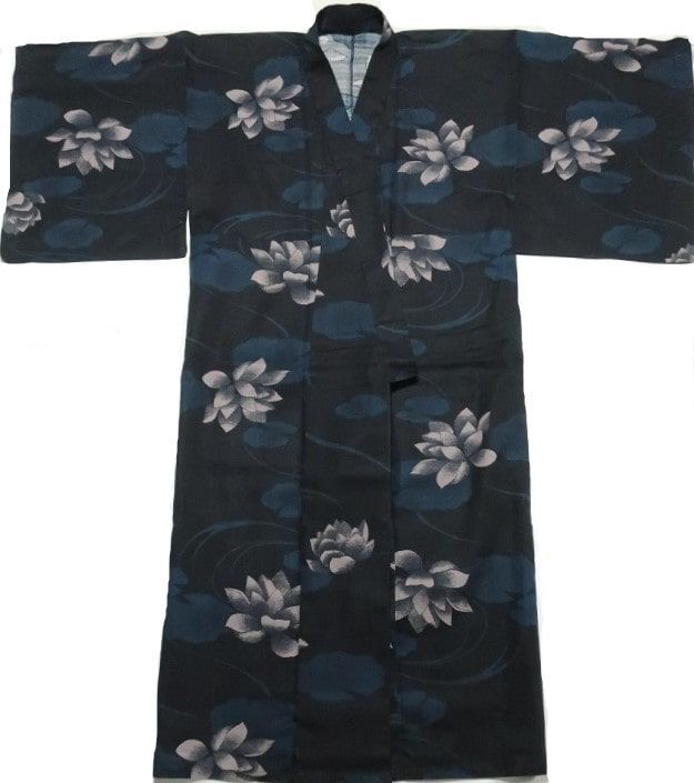 和風館 蓮 パープル 完売商品洗える着物セオα♡ 和風館 蓮 パープル