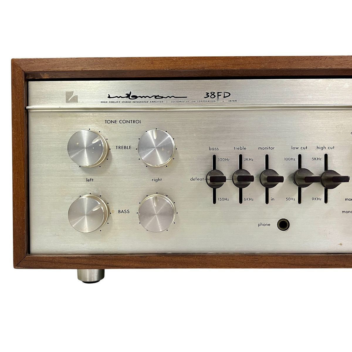  LUXMAN 真空管プリメインアンプ SQ-38 FD MK-II 50 CA 10ラックスマン アンプ本体 真空管アンプ
