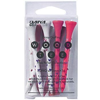 【中古】(未使用･未開封品)　ダイヤ(DAIYA) ゴルフティー プリントティーA ハート TE-124 tu1jdyt