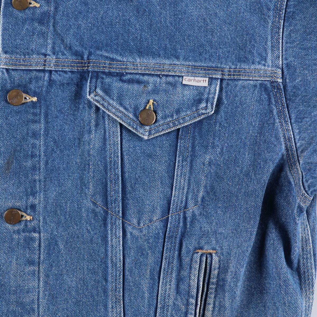 古着 80~90年代 カーハート Carhartt デニムジャケット Gジャン