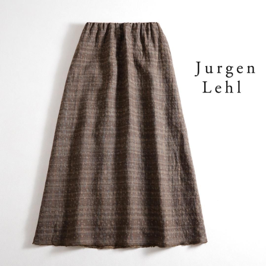 547t ヨーガンレール ウールシルクコットン ロングスカート