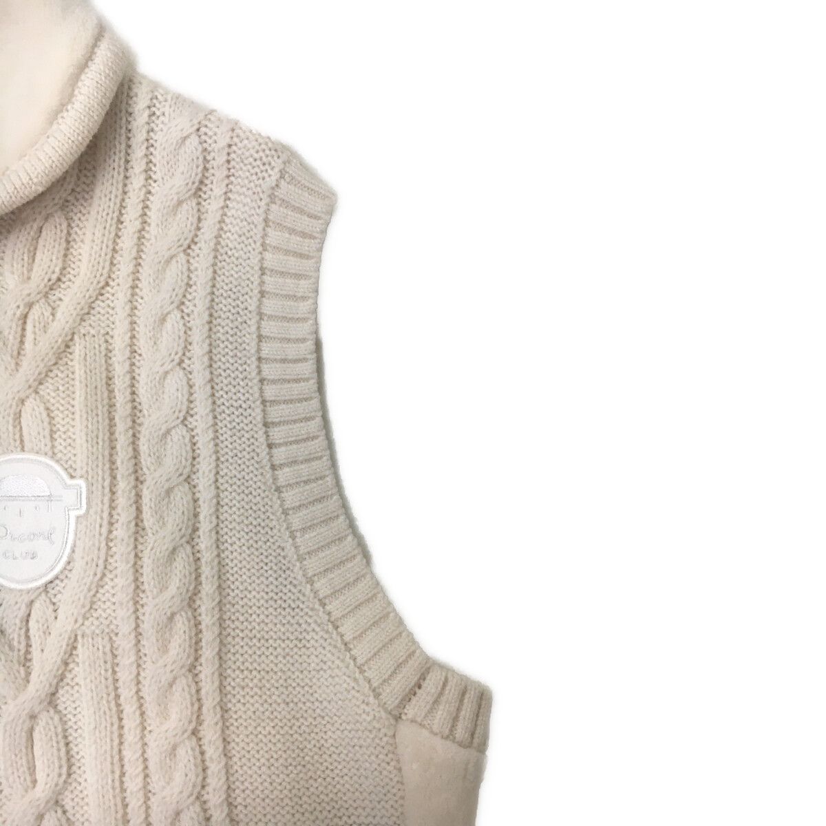 coco 中古 ピッコーネクラブ PICONE CLUB レディース ベスト 1(M) アイボリー ニット 起毛素材 美品 中古 レディース ピッコーネクラブ PICONE CLUB ベスト 1(M