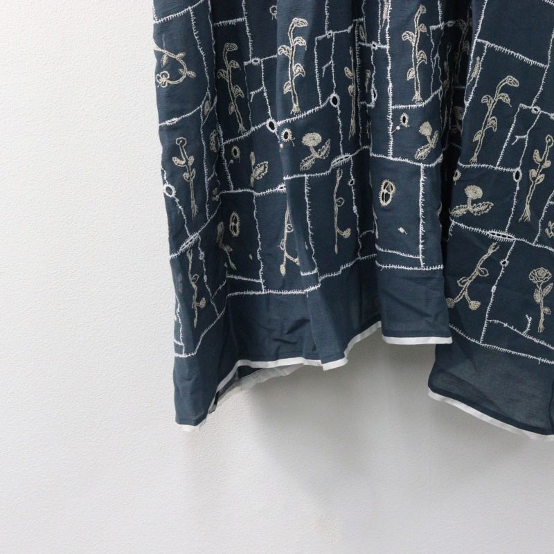 mina perhonen garden patchworkドレスワンピース 未使用 定価8.8万 ミナペルホネン mina perhonen garden