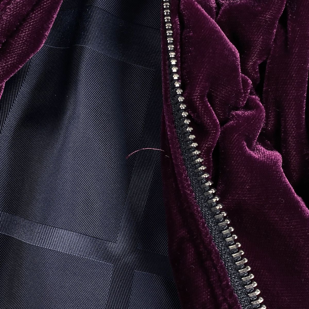 バーバリーブラックレーベル BURBERRY BLACK LABEL ベロア ダウン 