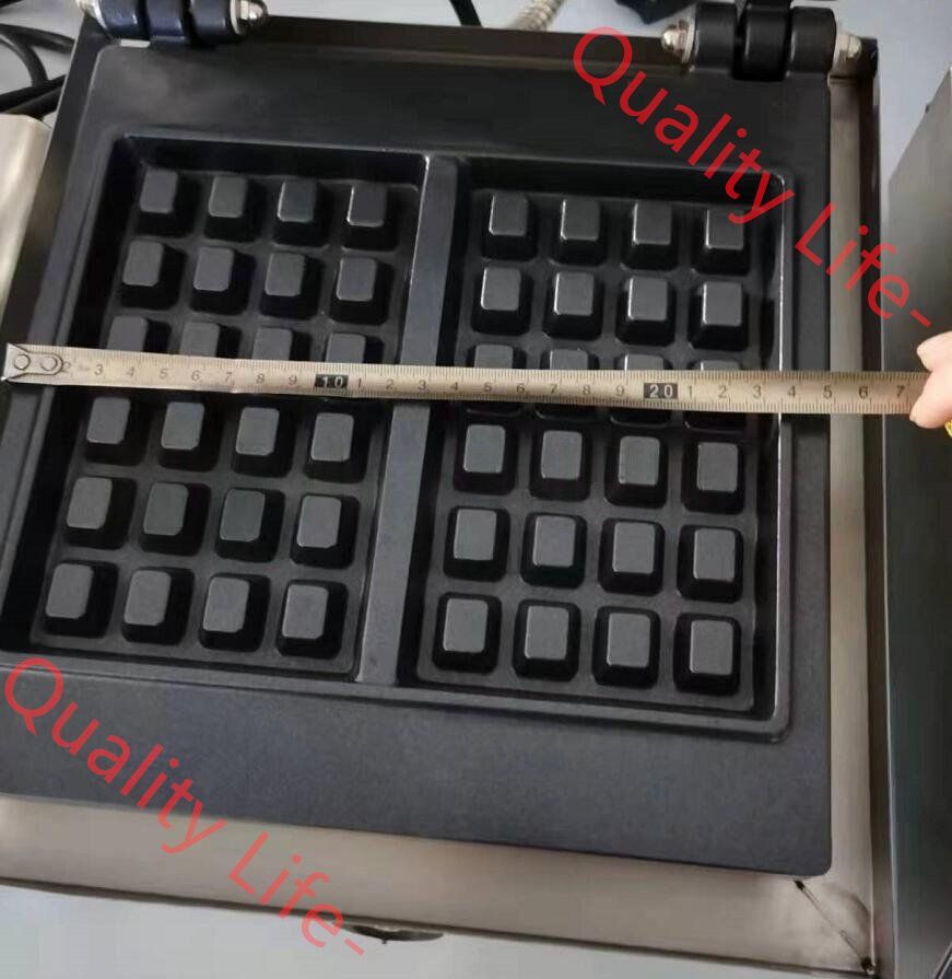 電気 長方形 ワッフル マシン 2個焼き 単相１0０V 業務用 厨房機器 飲食店 屋台 出店 WWW_KANDAIZUMI_COM