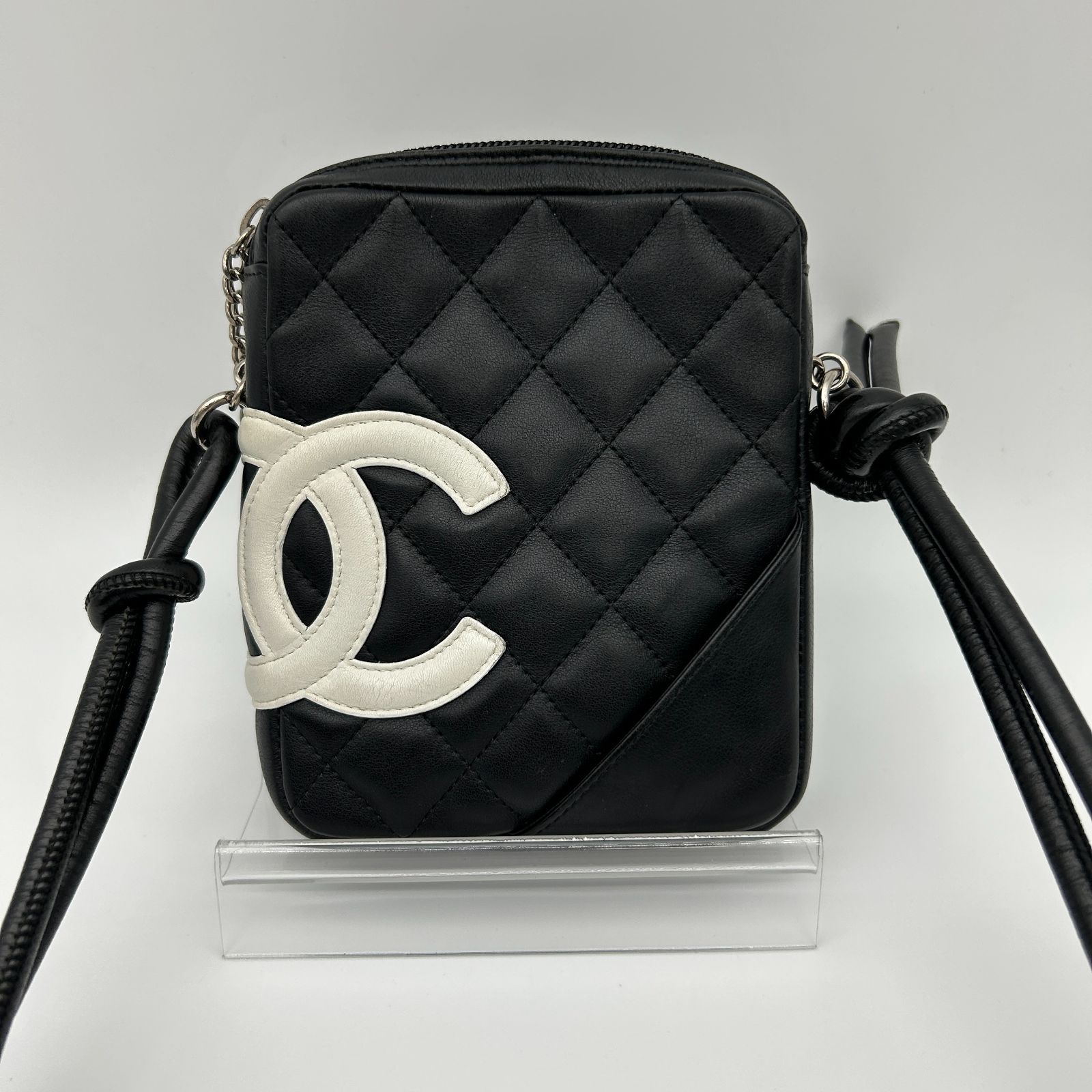CHANEL（シャネル）カンボンライン ココマーク ミディアムポシェット 