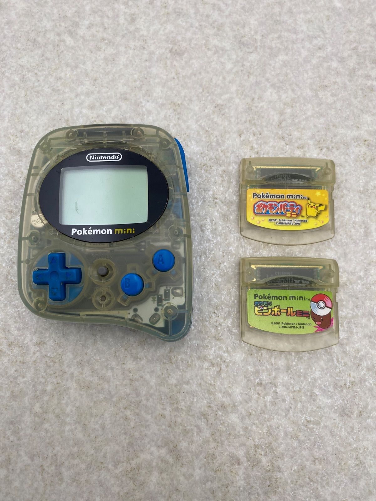 Pokemon mini + ポケモンパーティ ミニ ジャンク品 ポケモンミニ