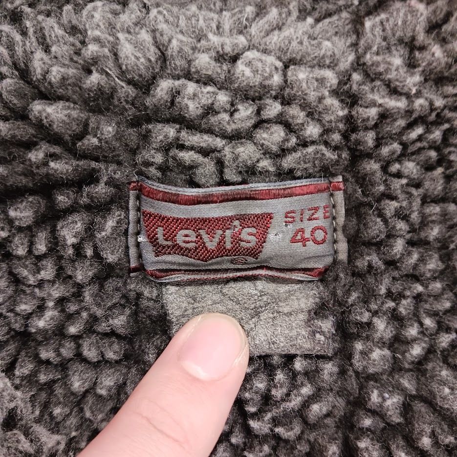 70s 80s Levi's リーバイス コーデュロイ ジャケット ボア 後染め