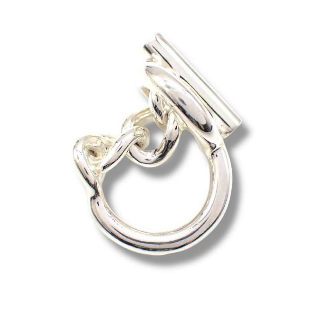 エルメス クロワゼット GM 49 8号 925 リング シルバー 4082 - メルカリ