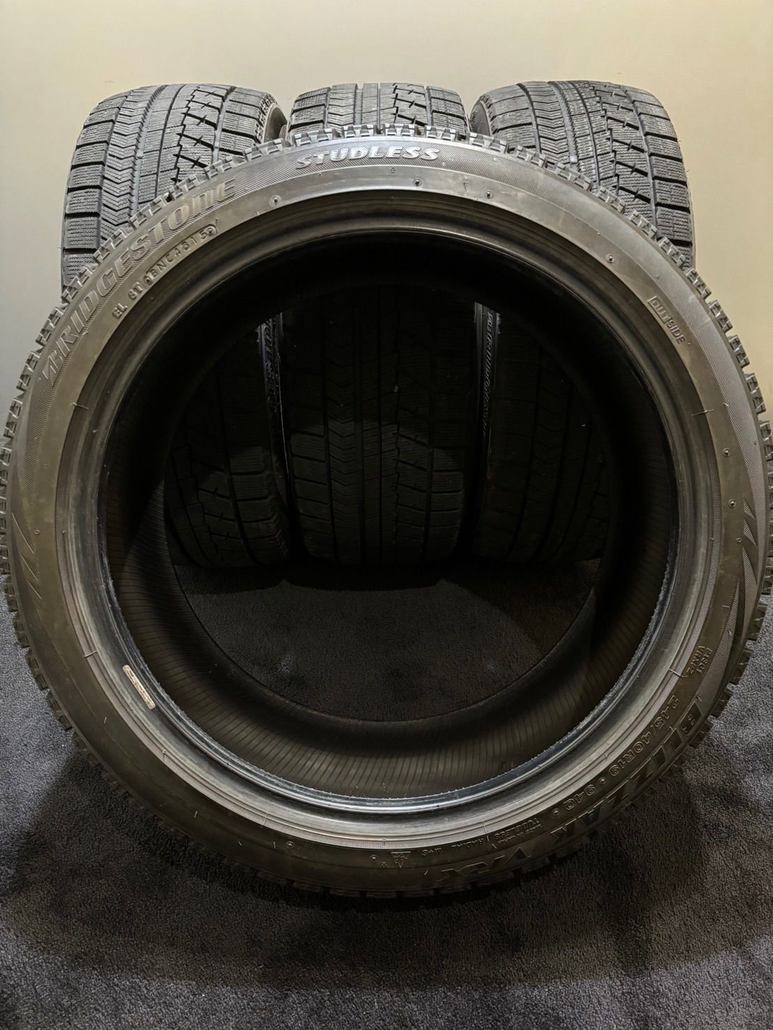 ☆倉庫保管 245/40R19 BRIDGESTONE/VRX 15年製 スタッドレス 4本