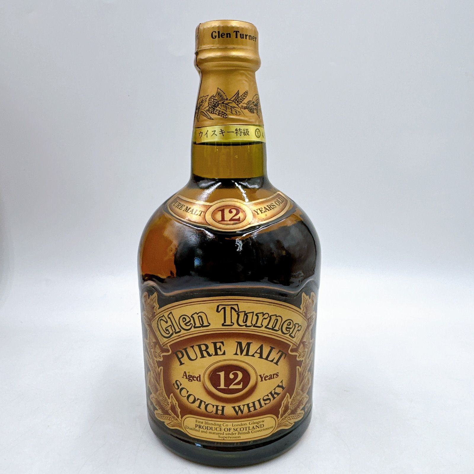 グレンターナー 12年 スコッチ ピュアモルト Turner Glen | マスター