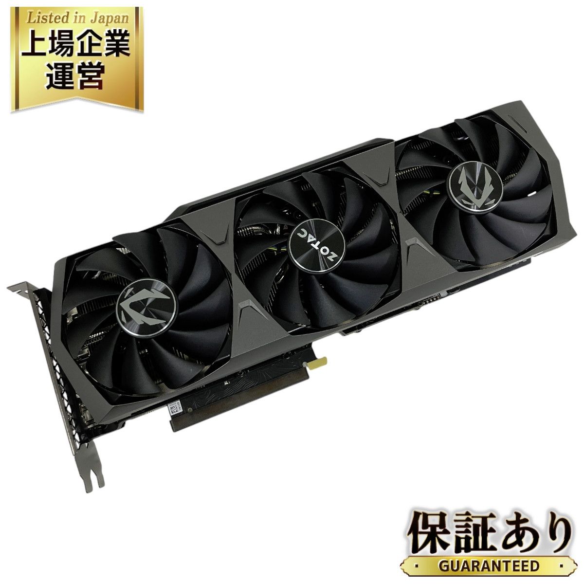 ZOTAC GAMING GEFORCE RTX3090 TRINITY 24GB 384BIT GDDR6X グラフィックボード グラボ  ビデオカード PCパーツ 中古 美品 O9205658 - メルカリ