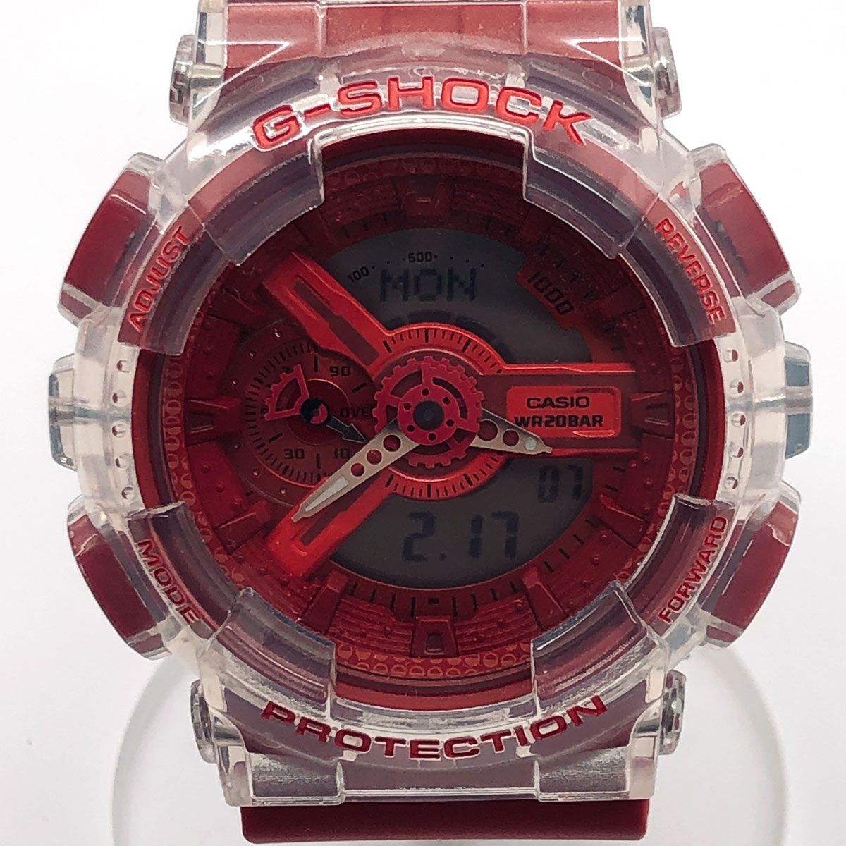 CASIO　カシオ　G-SHOCK　GA-110GL-4AJR　レッド　腕時計　※新古品  【津山店】