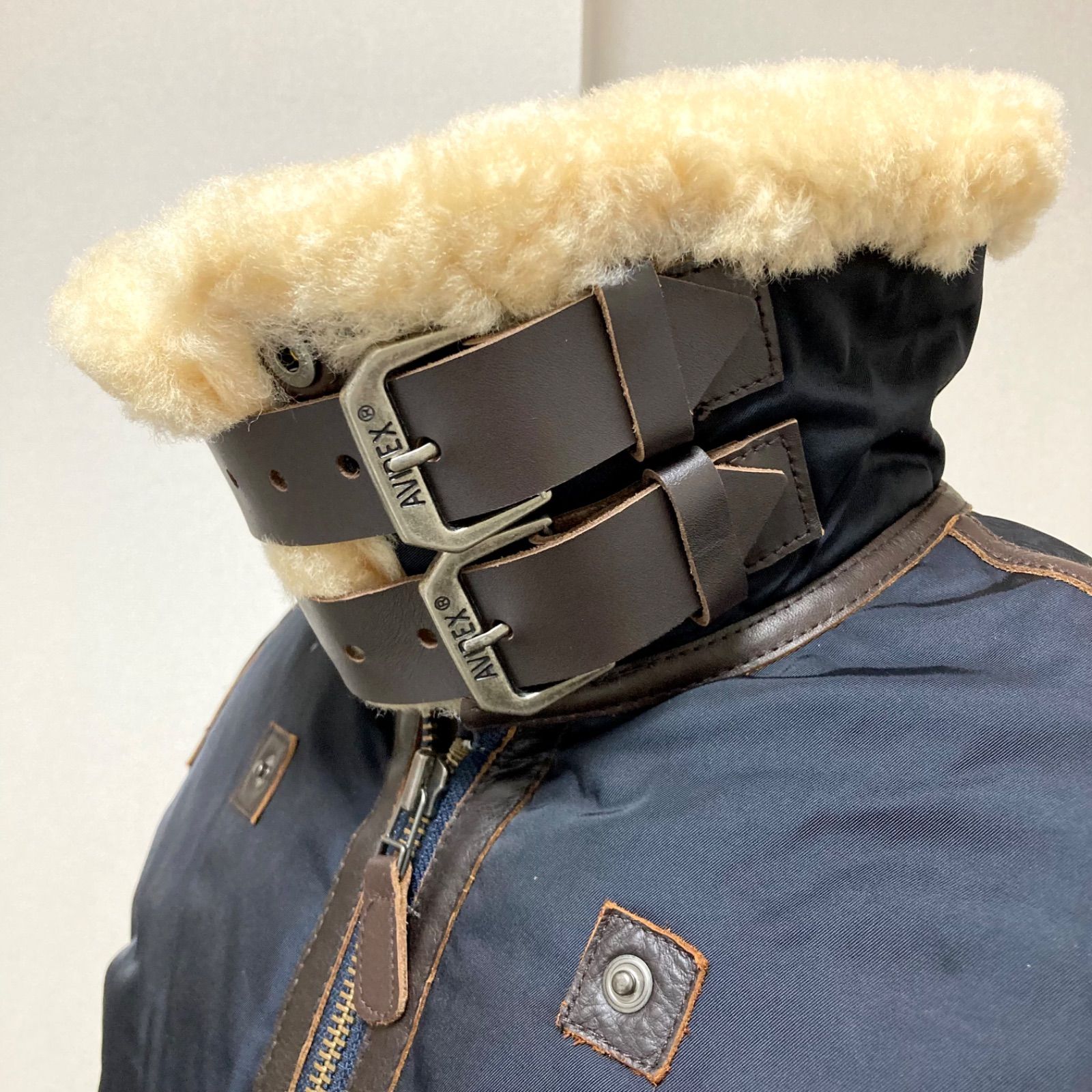 AVIREX / アヴィレックス B-3 ムートン ダウンジャケットUSAF