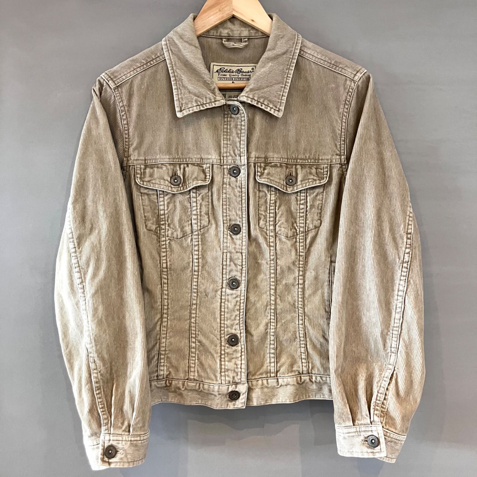eddie bauer エディーバウアー コーデュロイトラッカージャケット 