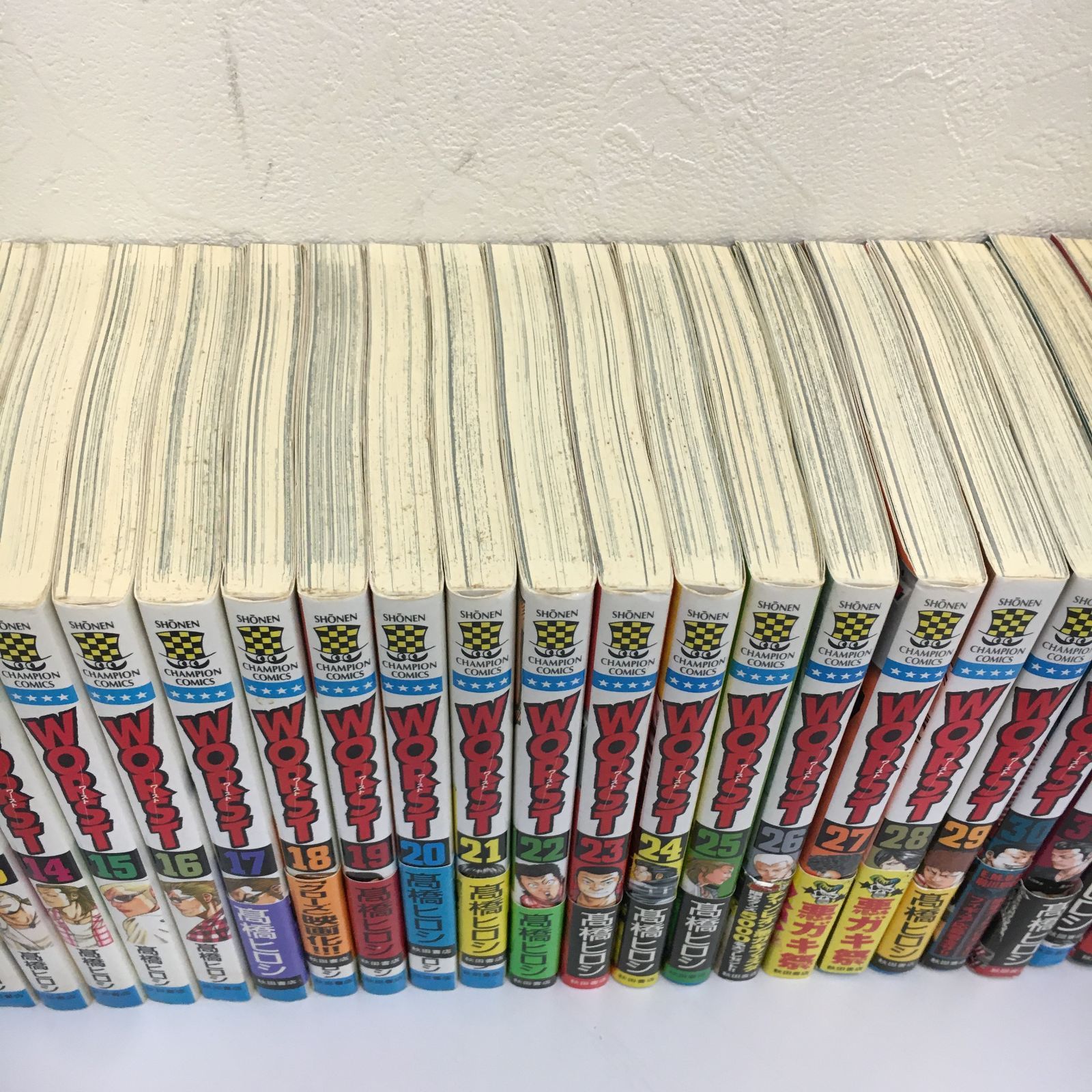 クローズ全26巻＋外伝4冊•WORST全33巻＋外伝2