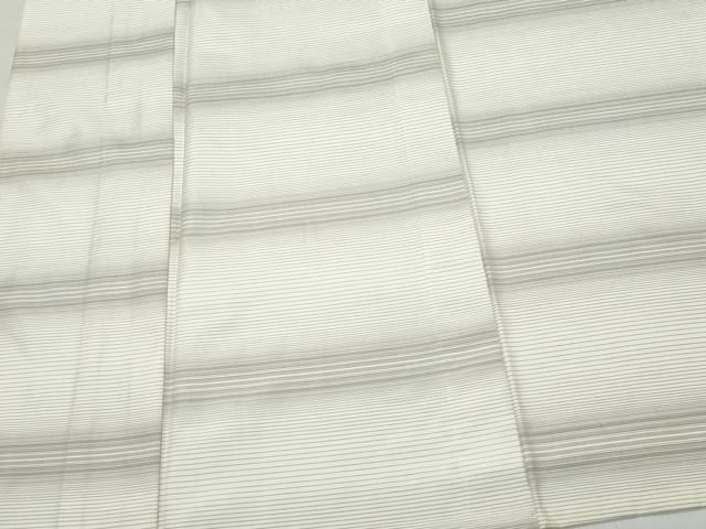 平和屋着物○男性 紬 市松綾織 暈し染め 正絹 逸品 AABB3862ck 着物