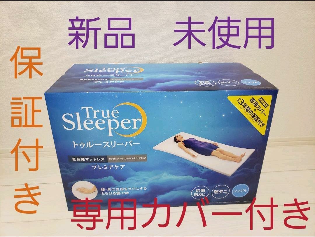 トゥルースリーパー プレミアム シングル 専用カバー＋枕付き