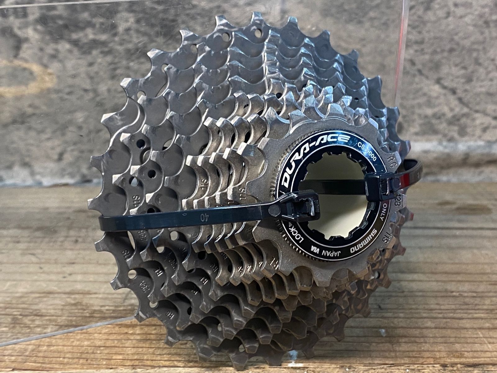 シマノ DURA ACE CS-9000 12-28T　11速 軽量　チタン Shimano Dura Ace CS-9000 11-28t 11-Speed Bike Cassette 190g